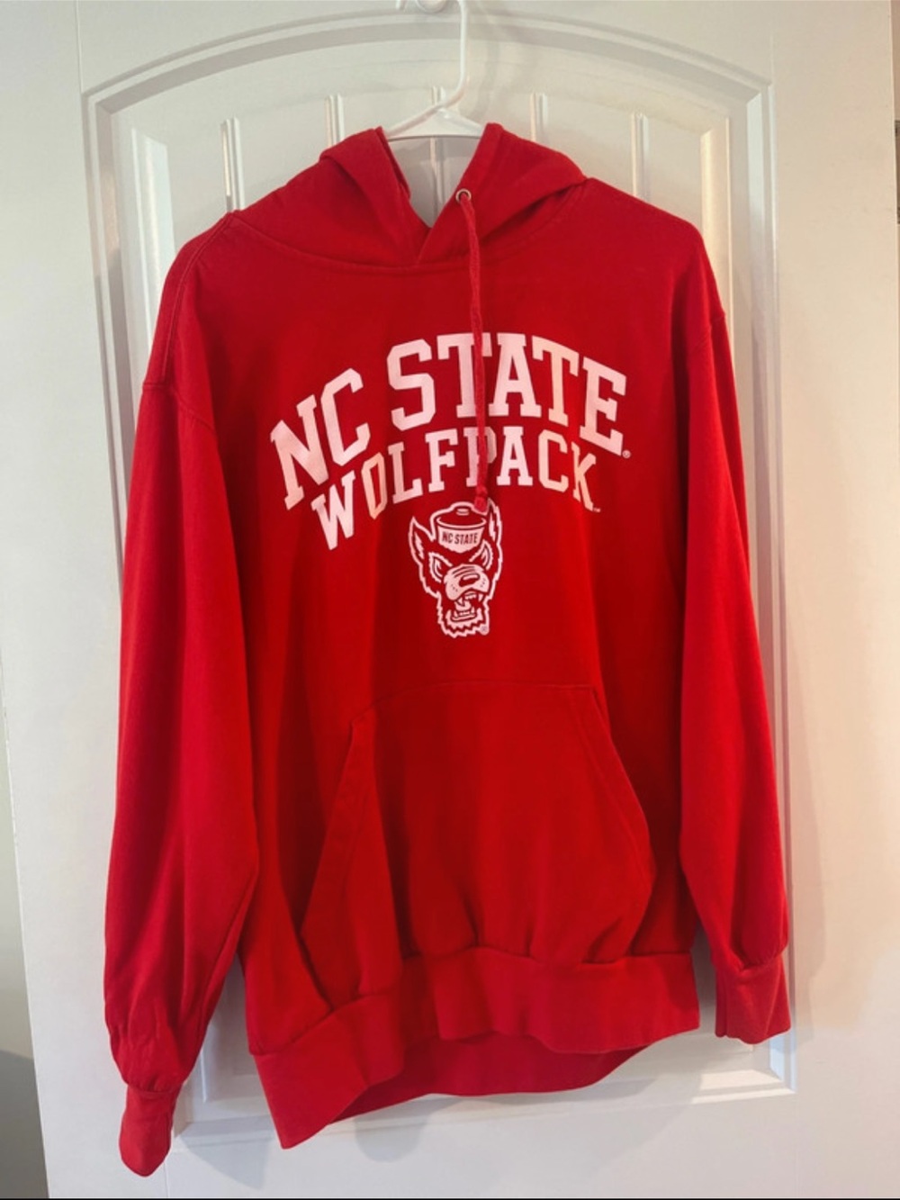NC State Wolfpack Red Hoodie Sweatshirt - Men's